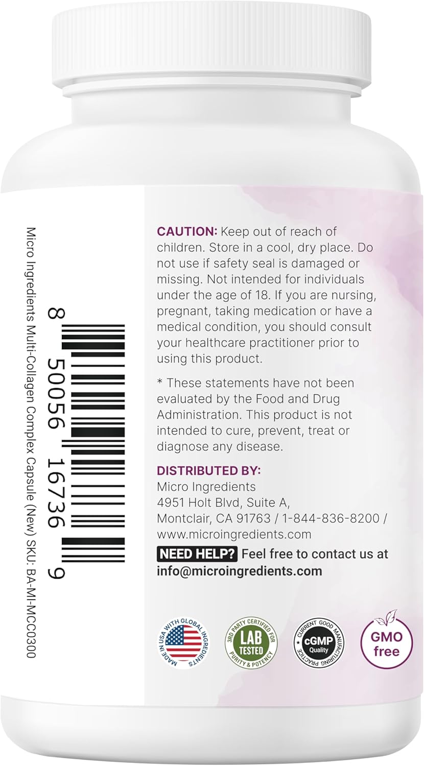 Multi Collagen Pills, 240 Capsules
