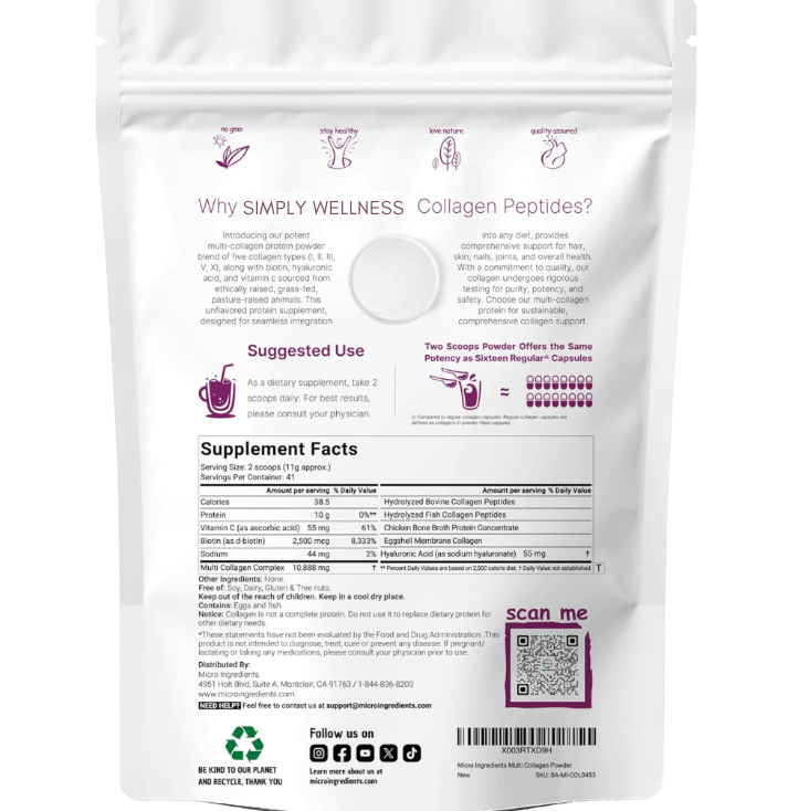 Multi Collagen Peptides Powder