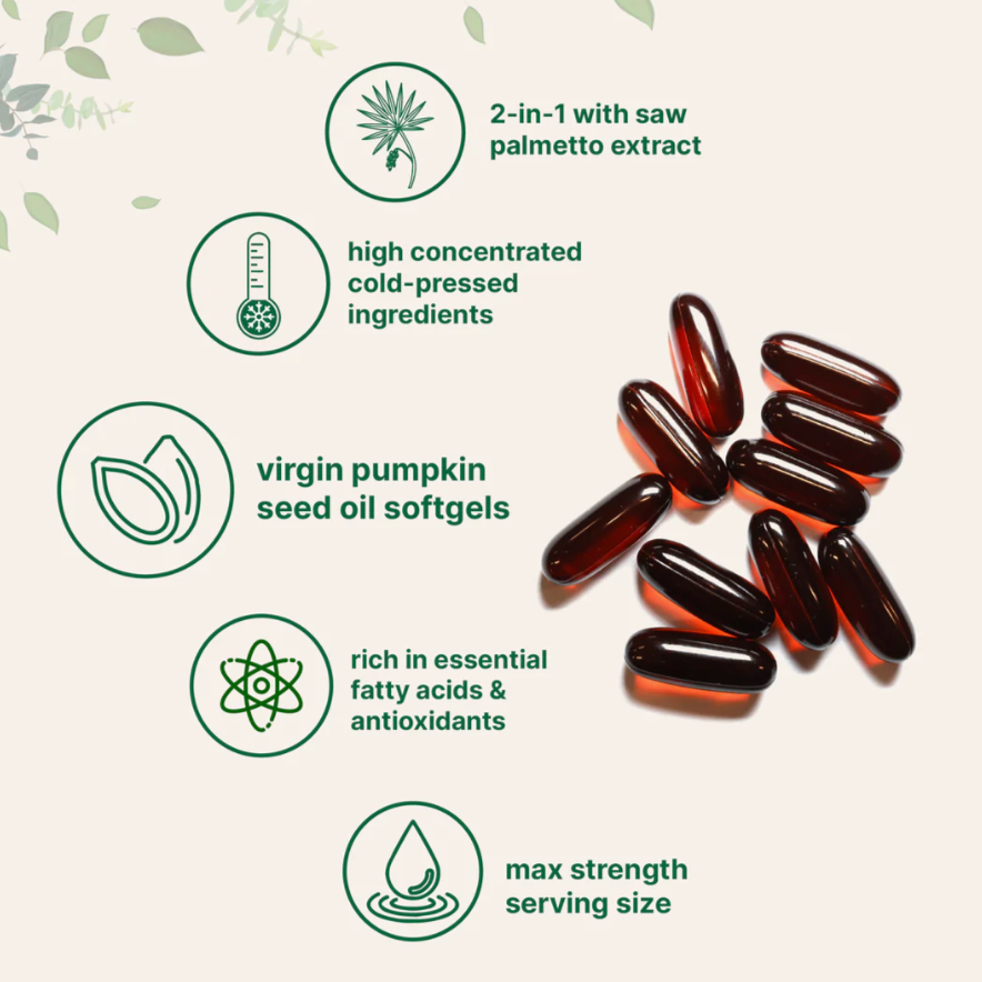 Pumpkin Seed Oil with Saw Palmetto
