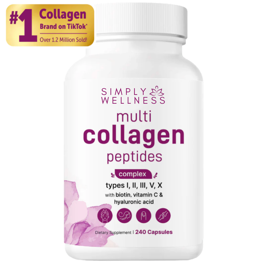 Multi Collagen Pills, 240 Capsules